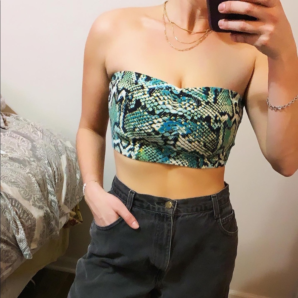 Skin snake print Bando size large